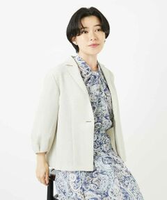 Maison de CINQ / メゾン ドゥ サンク セットアップ | [接触冷感･吸水速乾]タックスリーブジャケット