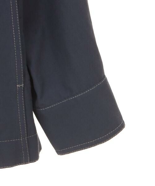 Maison de CINQ / メゾン ドゥ サンク ノーカラージャケット | 【セットアップ対応】ノーカラージップアップブルゾン | 詳細19