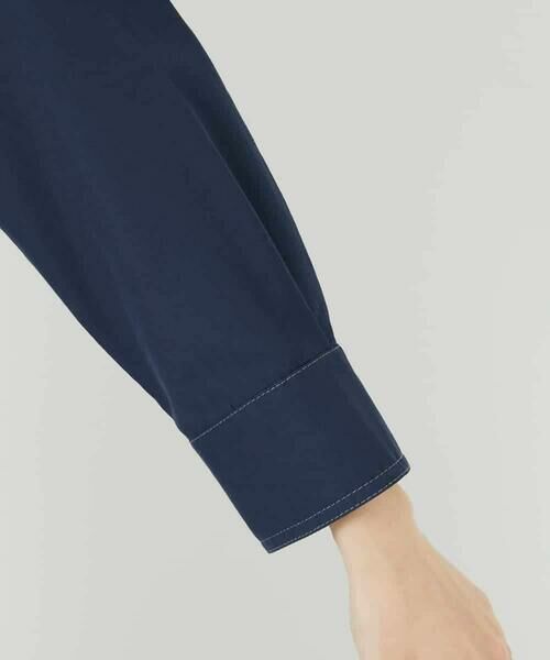 Maison de CINQ / メゾン ドゥ サンク ノーカラージャケット | 【セットアップ対応】ノーカラージップアップブルゾン | 詳細8