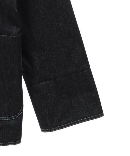 Maison de CINQ / メゾン ドゥ サンク ノーカラージャケット | [セットアップ対応]ヘリンボーン柄ジャージージャケット | 詳細29