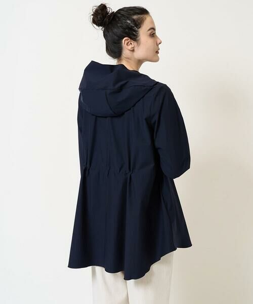 Maison de CINQ / メゾン ドゥ サンク セットアップ | [軽量･撥水･通気性]テントラインフーテッド羽織 | 詳細10