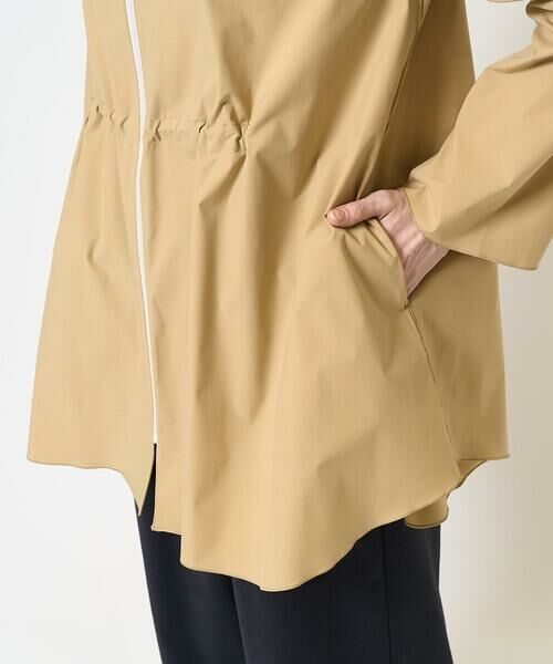 Maison de CINQ / メゾン ドゥ サンク セットアップ | [軽量･撥水･通気性]テントラインフーテッド羽織 | 詳細15