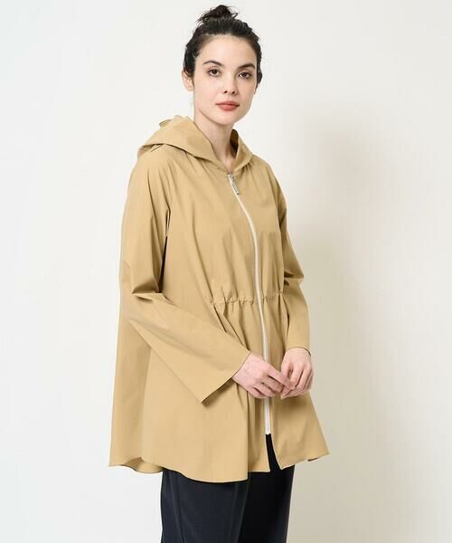 Maison de CINQ / メゾン ドゥ サンク セットアップ | [軽量･撥水･通気性]テントラインフーテッド羽織 | 詳細2