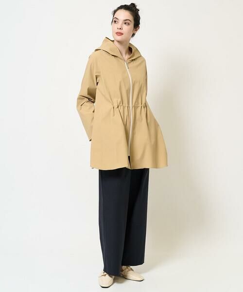 Maison de CINQ / メゾン ドゥ サンク セットアップ | [軽量･撥水･通気性]テントラインフーテッド羽織 | 詳細21