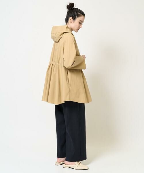 Maison de CINQ / メゾン ドゥ サンク セットアップ | [軽量･撥水･通気性]テントラインフーテッド羽織 | 詳細23