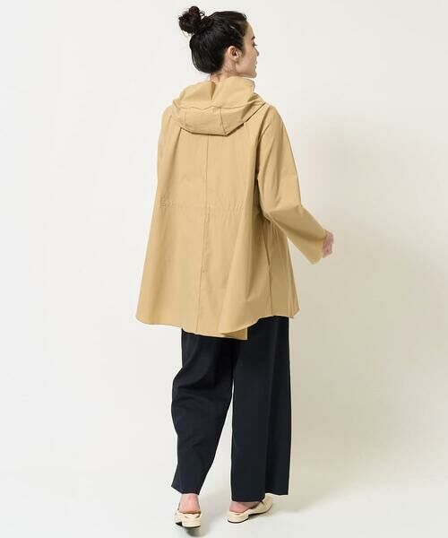 Maison de CINQ / メゾン ドゥ サンク セットアップ | [軽量･撥水･通気性]テントラインフーテッド羽織 | 詳細28