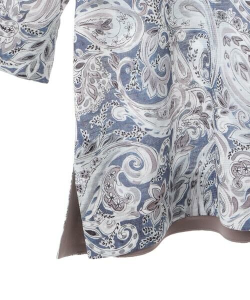 Maison de CINQ / メゾン ドゥ サンク カットソー | モダン更紗ペイズリーカットソー | 詳細18