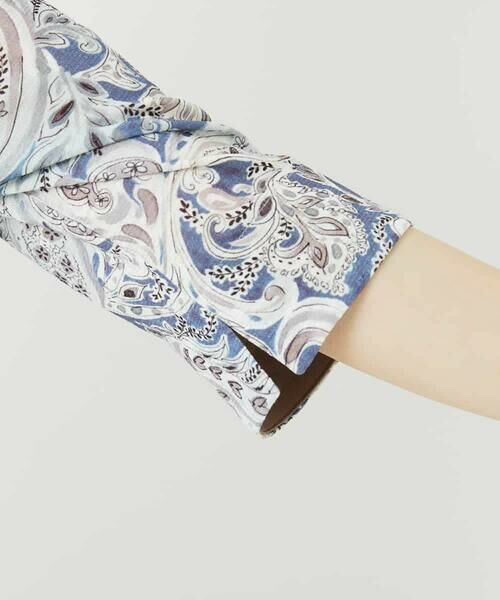 Maison de CINQ / メゾン ドゥ サンク カットソー | モダン更紗ペイズリーカットソー | 詳細7