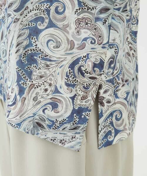 Maison de CINQ / メゾン ドゥ サンク カットソー | モダン更紗ペイズリーカットソー | 詳細9