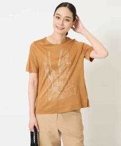 Maison de CINQ / メゾン ドゥ サンク カットソー | PARIS風景プリントTシャツ