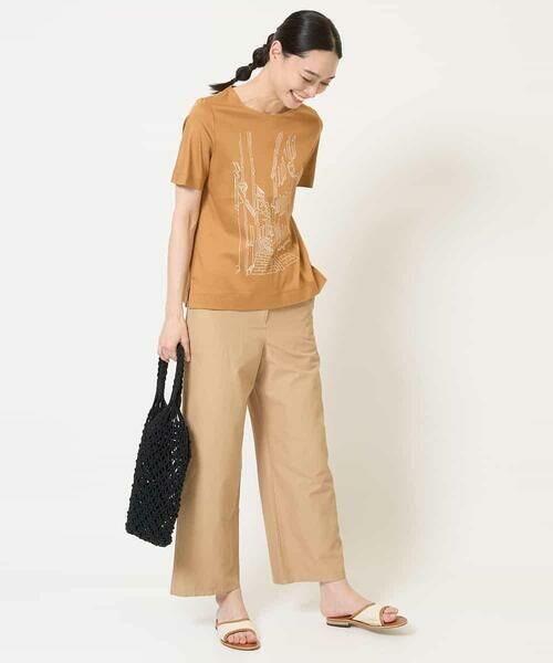 Maison de CINQ / メゾン ドゥ サンク カットソー | PARIS風景プリントTシャツ | 詳細14