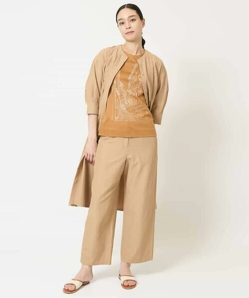 Maison de CINQ / メゾン ドゥ サンク カットソー | PARIS風景プリントTシャツ | 詳細16