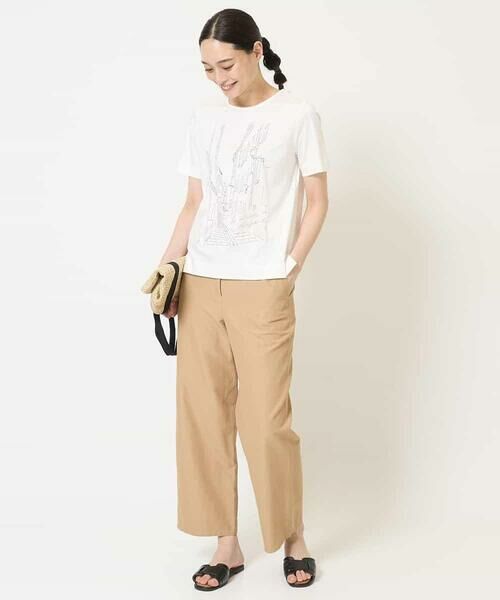 Maison de CINQ / メゾン ドゥ サンク カットソー | PARIS風景プリントTシャツ | 詳細17