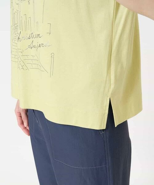 Maison de CINQ / メゾン ドゥ サンク カットソー | PARIS風景プリントTシャツ | 詳細2