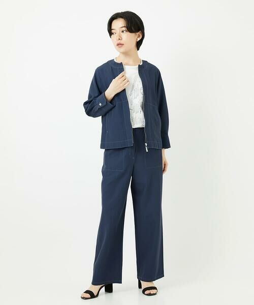 Maison de CINQ / メゾン ドゥ サンク カットソー | PARIS風景プリントTシャツ | 詳細24