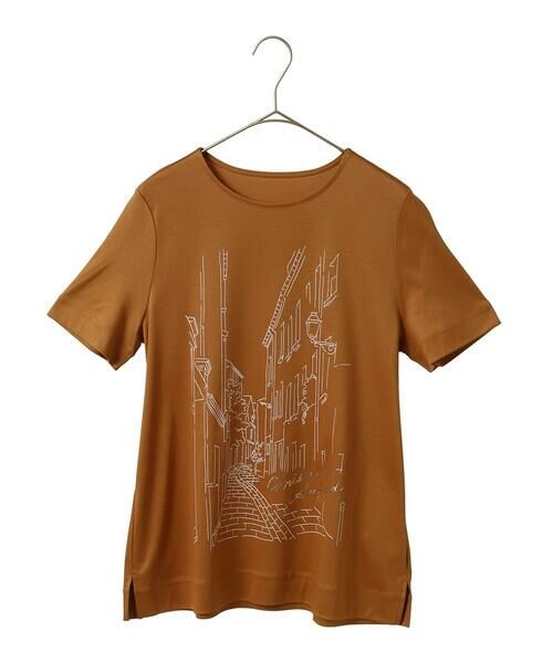 Maison de CINQ / メゾン ドゥ サンク カットソー | PARIS風景プリントTシャツ | 詳細25