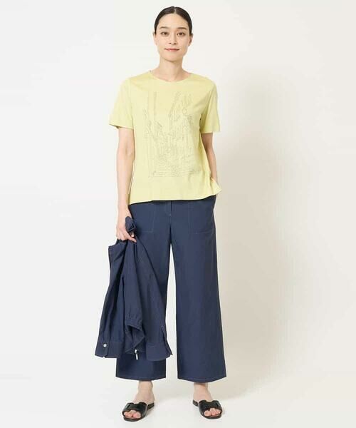 Maison de CINQ / メゾン ドゥ サンク カットソー | PARIS風景プリントTシャツ | 詳細4