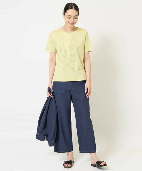 Maison de CINQ / メゾン ドゥ サンク カットソー | PARIS風景プリントTシャツ | 詳細5