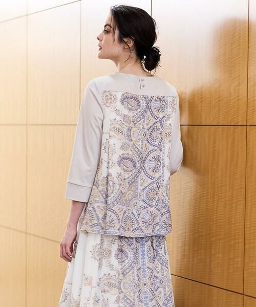 Maison de CINQ / メゾン ドゥ サンク カットソー | RATTIオーナメントプリントカットソー | 詳細10