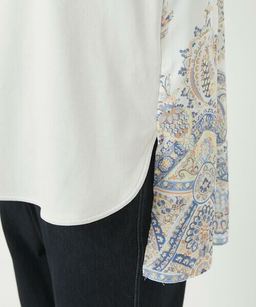 Maison de CINQ / メゾン ドゥ サンク カットソー | RATTIオーナメントプリントカットソー | 詳細20