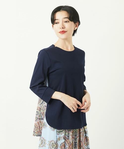 Maison de CINQ / メゾン ドゥ サンク カットソー | RATTIオーナメントプリントカットソー | 詳細4