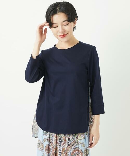 Maison de CINQ / メゾン ドゥ サンク カットソー | RATTIオーナメントプリントカットソー | 詳細5