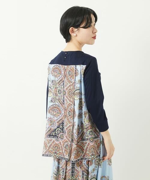 Maison de CINQ / メゾン ドゥ サンク カットソー | RATTIオーナメントプリントカットソー | 詳細7