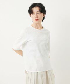 Maison de CINQ / メゾン ドゥ サンク カットソー | オーガニックコットンプリントカットソー