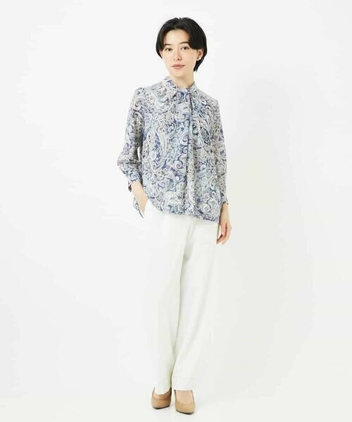 Maison de CINQ / メゾン ドゥ サンク チノ・ワークパンツ | ウエストゴムストレートパンツ | 詳細16