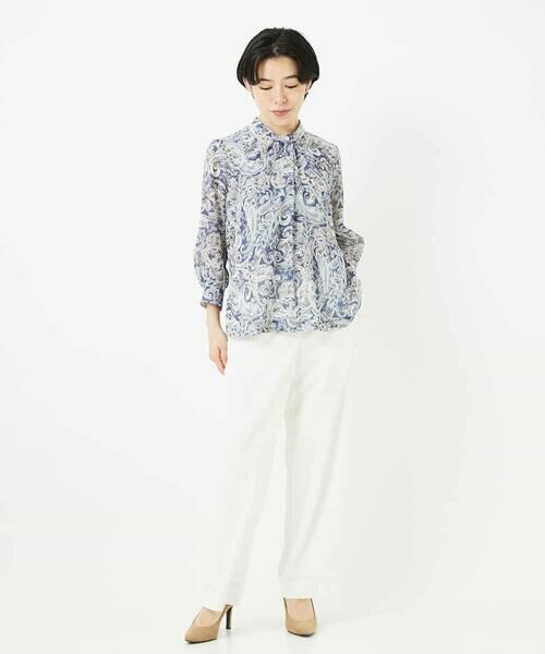 Maison de CINQ / メゾン ドゥ サンク チノ・ワークパンツ | ウエストゴムストレートパンツ | 詳細17