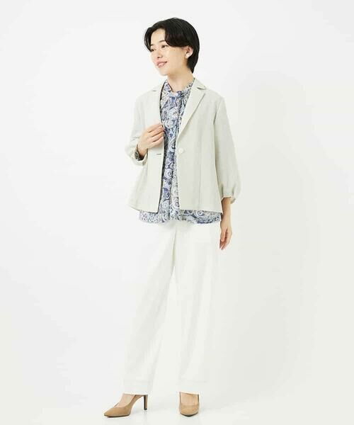 Maison de CINQ / メゾン ドゥ サンク チノ・ワークパンツ | ウエストゴムストレートパンツ | 詳細21