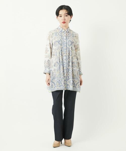 Maison de CINQ / メゾン ドゥ サンク チノ・ワークパンツ | [セットアップ対応]ヘリンボーン柄ジャージーパンツ | 詳細10