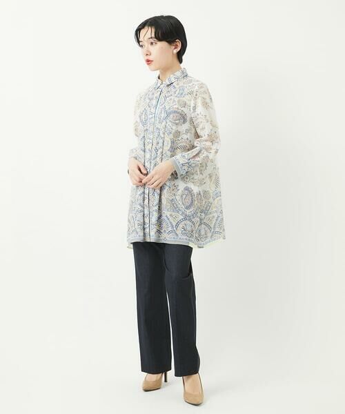 Maison de CINQ / メゾン ドゥ サンク チノ・ワークパンツ | [セットアップ対応]ヘリンボーン柄ジャージーパンツ | 詳細11