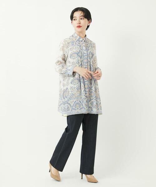 Maison de CINQ / メゾン ドゥ サンク チノ・ワークパンツ | [セットアップ対応]ヘリンボーン柄ジャージーパンツ | 詳細12