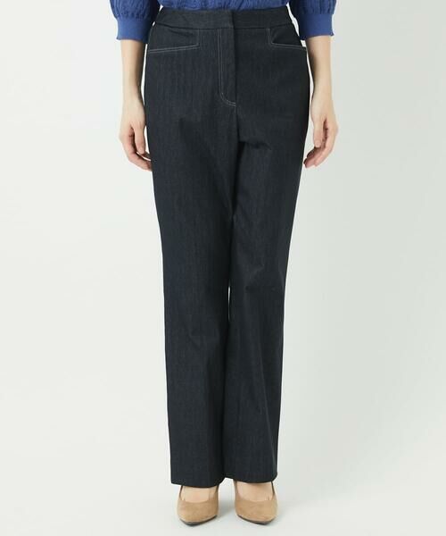 Maison de CINQ / メゾン ドゥ サンク チノ・ワークパンツ | [セットアップ対応]ヘリンボーン柄ジャージーパンツ | 詳細2