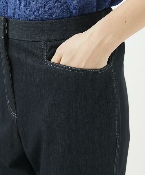 Maison de CINQ / メゾン ドゥ サンク チノ・ワークパンツ | [セットアップ対応]ヘリンボーン柄ジャージーパンツ | 詳細7