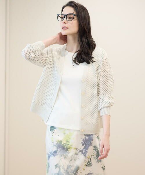 Maison de CINQ / メゾン ドゥ サンク カーディガン・ボレロ | メッシュニットカーディガン | 詳細2