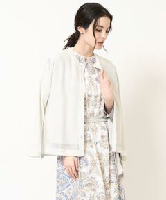 Maison de CINQ / メゾン ドゥ サンク カーディガン・ボレロ | [吸水速乾･接触冷感]透かしデザインニットカーディガン