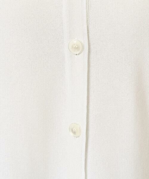 Maison de CINQ / メゾン ドゥ サンク カーディガン・ボレロ | [吸水速乾･接触冷感]透かしデザインニットカーディガン | 詳細11