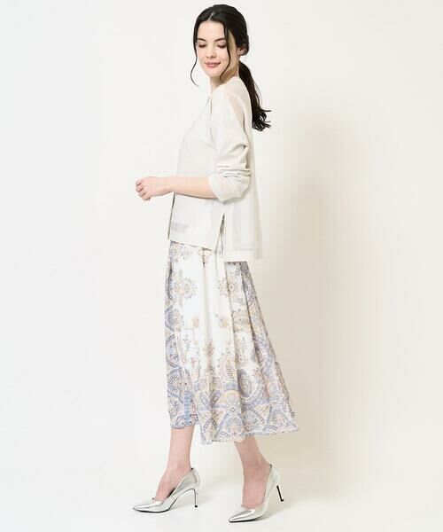 Maison de CINQ / メゾン ドゥ サンク カーディガン・ボレロ | [吸水速乾･接触冷感]透かしデザインニットカーディガン | 詳細14