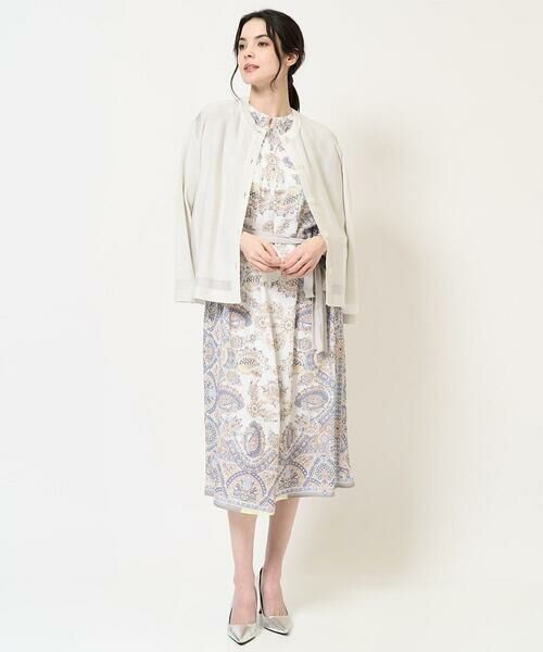 Maison de CINQ / メゾン ドゥ サンク カーディガン・ボレロ | [吸水速乾･接触冷感]透かしデザインニットカーディガン | 詳細15