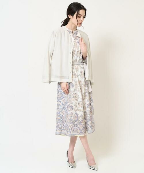 Maison de CINQ / メゾン ドゥ サンク カーディガン・ボレロ | [吸水速乾･接触冷感]透かしデザインニットカーディガン | 詳細16