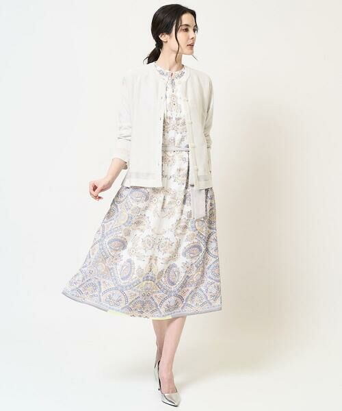 Maison de CINQ / メゾン ドゥ サンク カーディガン・ボレロ | [吸水速乾･接触冷感]透かしデザインニットカーディガン | 詳細17