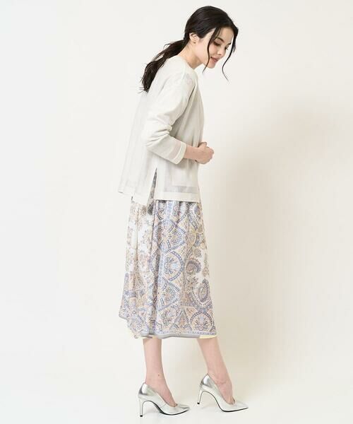 Maison de CINQ / メゾン ドゥ サンク カーディガン・ボレロ | [吸水速乾･接触冷感]透かしデザインニットカーディガン | 詳細18