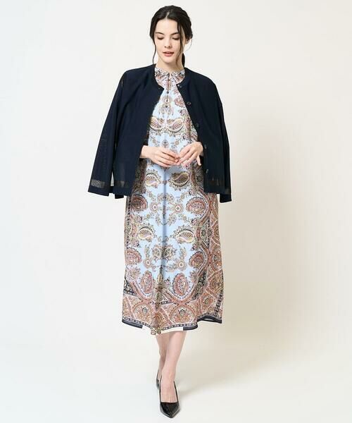 Maison de CINQ / メゾン ドゥ サンク カーディガン・ボレロ | [吸水速乾･接触冷感]透かしデザインニットカーディガン | 詳細25