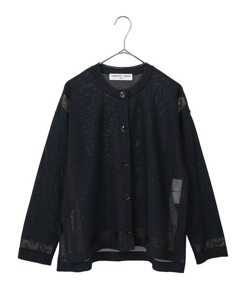 Maison de CINQ / メゾン ドゥ サンク カーディガン・ボレロ | [吸水速乾･接触冷感]透かしデザインニットカーディガン | 詳細26