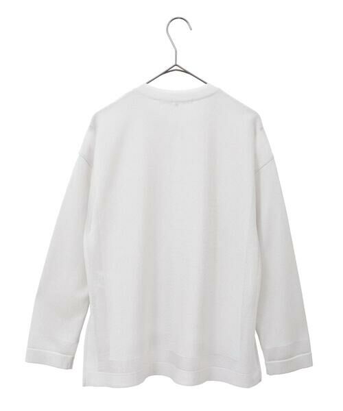 Maison de CINQ / メゾン ドゥ サンク カーディガン・ボレロ | [吸水速乾･接触冷感]透かしデザインニットカーディガン | 詳細28