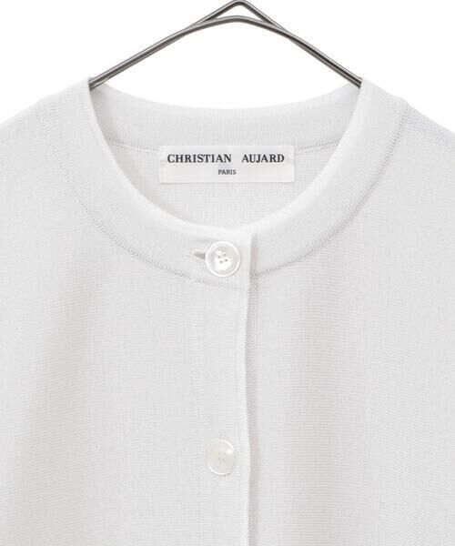 Maison de CINQ / メゾン ドゥ サンク カーディガン・ボレロ | [吸水速乾･接触冷感]透かしデザインニットカーディガン | 詳細29