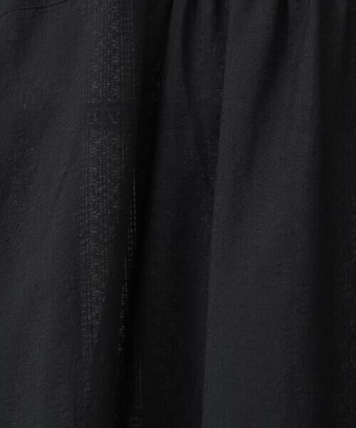 Maison de CINQ / メゾン ドゥ サンク シャツ・ブラウス | 【小さいサイズ/洗濯機で洗える】デコレーション刺繍ドライシアーシャツ | 詳細19