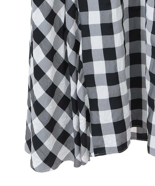 Maison de CINQ / メゾン ドゥ サンク ロング・マキシ丈ワンピース | 【小さいサイズ】ギンガムサッカーデザインワンピース | 詳細15